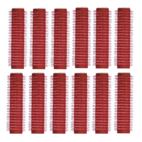 BIGODINI SIBEL CON VELCRO 13MM ROSSI ART.4121049 CONF.12 PZ