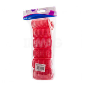 BIGODINI SIBEL CON VELCRO 36MM ROSSI ART.4124049 CONF.12 PZ