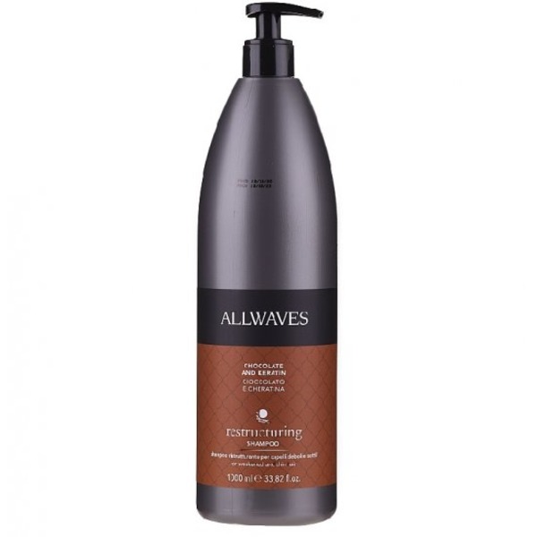 ALLWAVES SHAMPOO CIOCCOLATO E CHERATINA 1000 ML