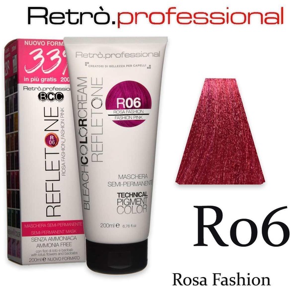 REFLETONE MASCHERA SEMI PERMANENTE N.06 SENZA AMM. 200ML