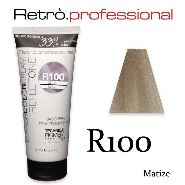 REFLETONE MASCHERA SEMI PERMANENTE N.R100 SENZA AM 200ML
