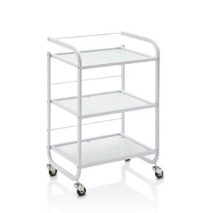 PREMIUM 100 CARRELLO SERVIZIO 3 RIPIANI IN VETRO