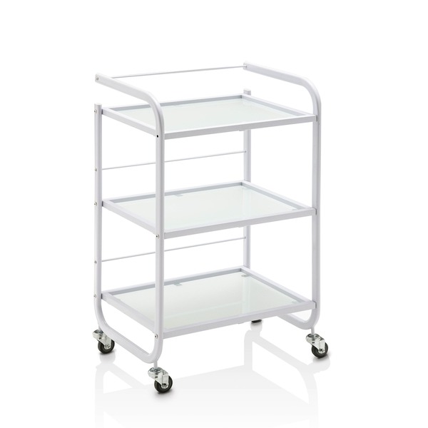 PREMIUM 100 CARRELLO SERVIZIO 3 RIPIANI IN VETRO