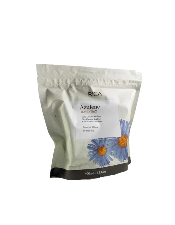 RICA CERA A CALDO AZULENE 6 DISCHI 500GR