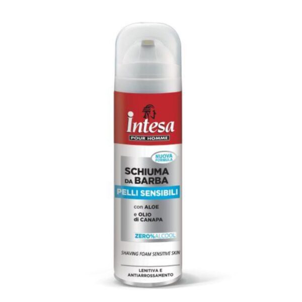 INTESA P/HOMME SCHIUMA DA BARBA PELLI SENSIBILI 300 ML