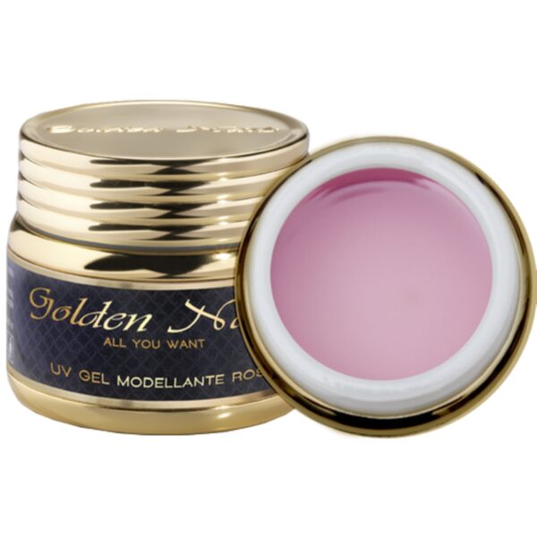 GOLDEN NAILS UV GEL MODELL. ROSA 30ML GO0004