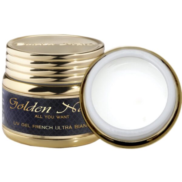 GOLDEN NAILS UV GEL FRENCH ULTRA BIANCO 30 ML GO0007