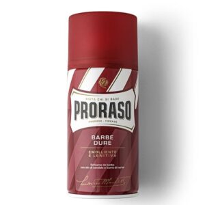 PRORASO SCHIUMA BARBA BARBE DURE 400ML ROSSA