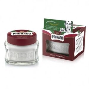 PRORASO CREMA VASO PREBARBA BARBE DURE 100 ML ROSSA