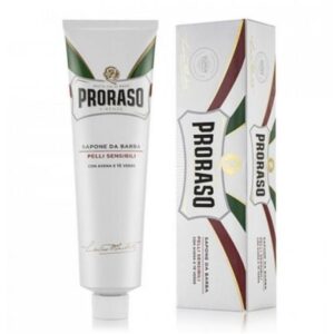 PRORASO SAPONE DA BARBA PELLI SENSIBILI TUBO 150ML BIANCO