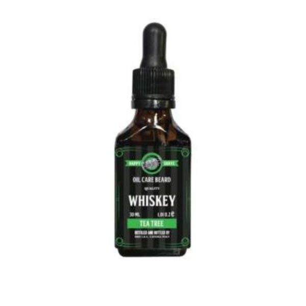 HAPPY HOUR WHISKEY OIL DA BARBA 30 ML TEE TREE