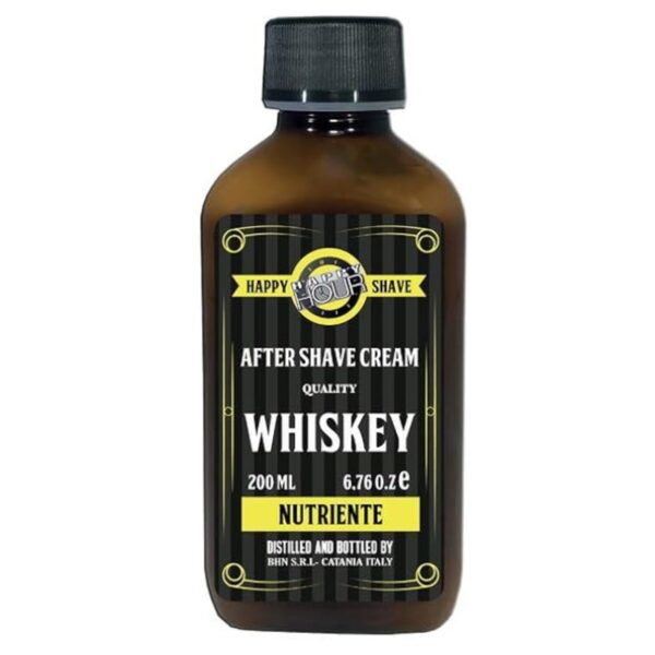 HAPPY HOUR WHISKEY AFTER SHAVE CREAM 200 ML NUTRIENTE