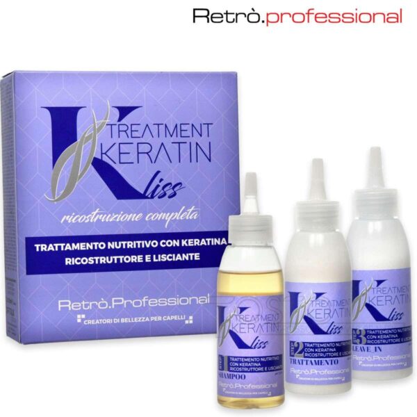 RETRO' KERATIN TREATMENT LISS 3 X 100 ML