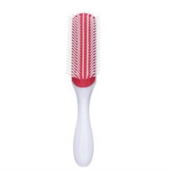 DENMAN SPAZZOLA 7 FILE PER LISCIARE ED ACCONCIARE COLORE BIA