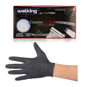 GUANTI TINTA NERI MIS. S WALKING SENZA POLVERE 100 PZ