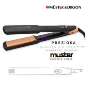 MUSTER PIASTRA STIRANTE PREZIOSA 230G INFRAROSSI E IONI STRE