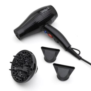 HEPIKE ASCIUGACAPELLI MOTORE DIGITALE 1700-1900W NERO